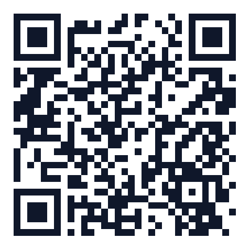 Código QR de ejemplo para validar un certificado